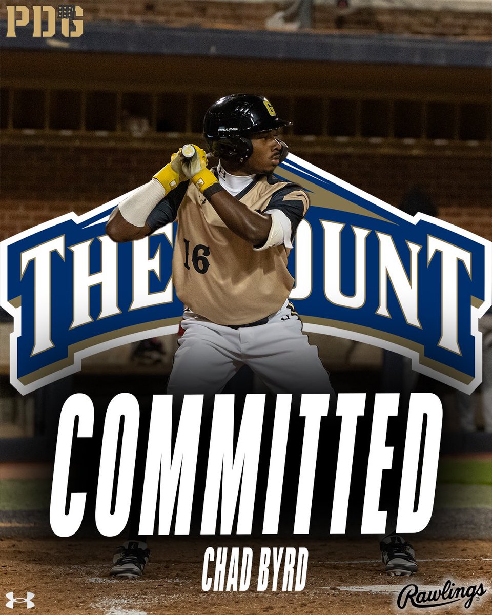 Please join us in congratulating <a href="/Chad_Byrd24/">chad Byrd</a> on his commitment to Mount St. Mary’s! Congrats, Chad! <a href="/Mount_BSB/">Mount St. Mary's Baseball</a> <a href="/Chad_Byrd24/">chad Byrd</a> 

#PDGAcademy | #Committed