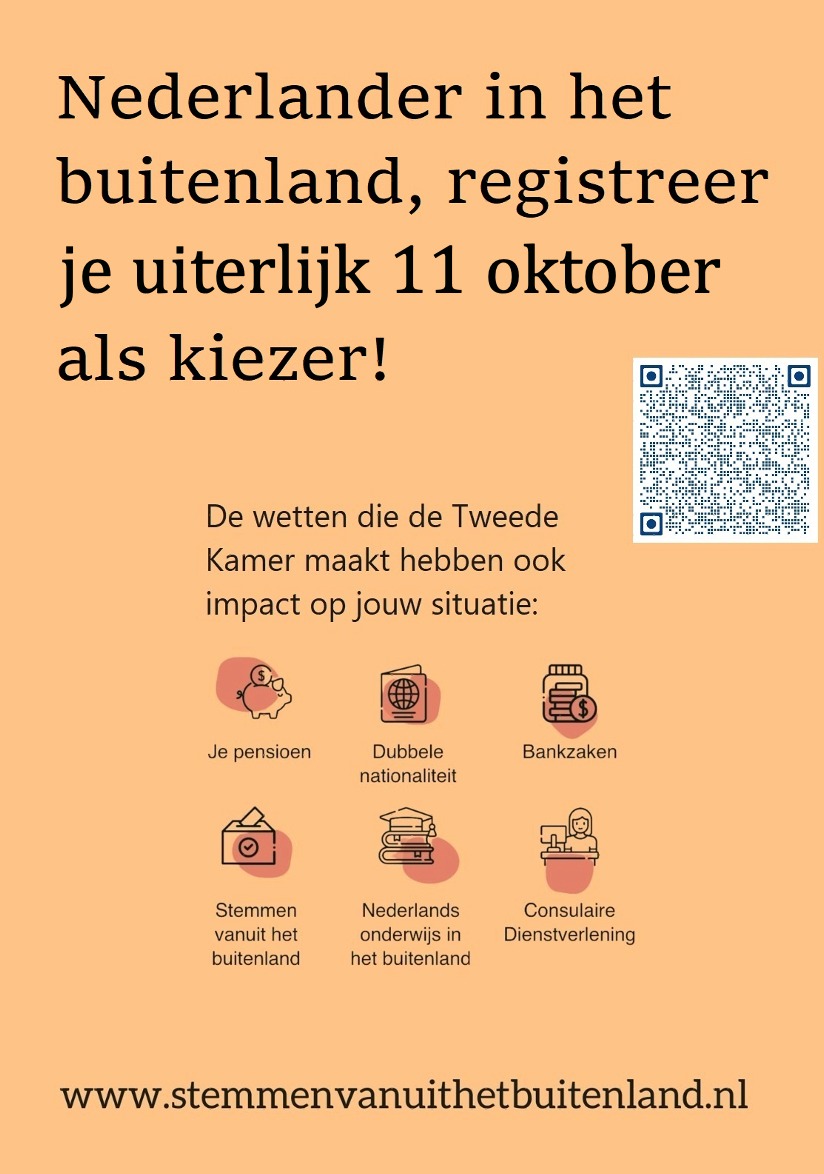 EelcoKeij's tweet photo. Woon je in het buitenland? Spoed: 11 oktober laatste kans &amp; dag voor registratie om voor de Tweede Kamerverkiezingen te stemmen!

https://t.co/hZtyhT3eZS 

#LASTCALL https://t.co/NN7yVyaeEL