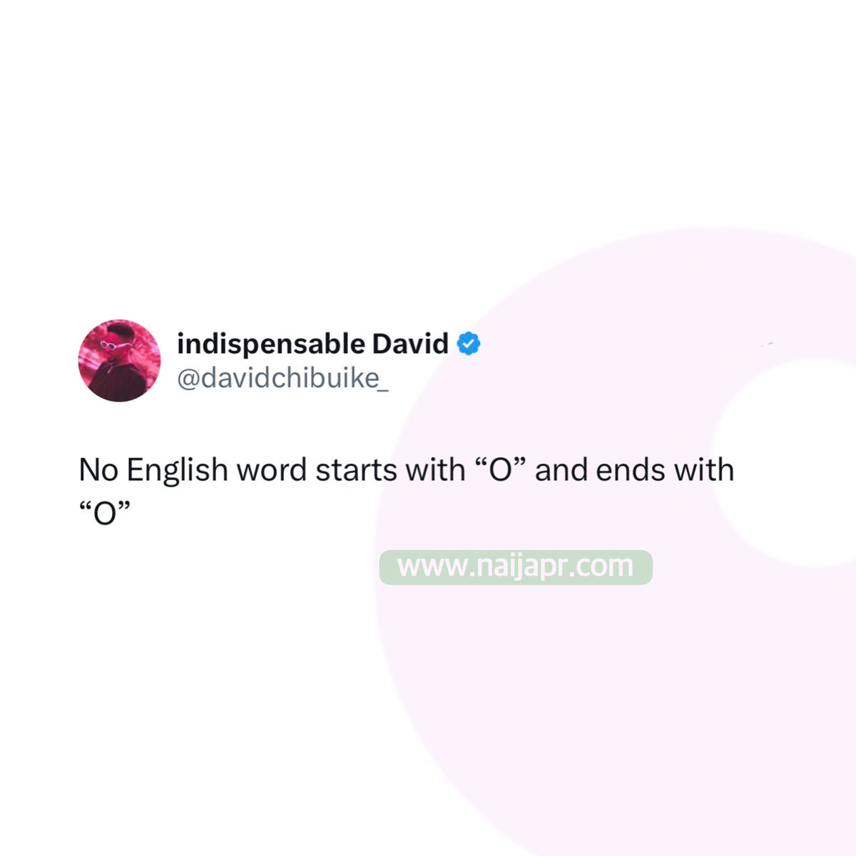 Naija tweet media