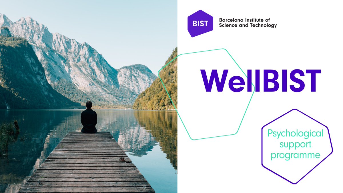 _BIST's tweet photo. This World #MentalHealthDay, we are sharing tips from psychologists and mental health coaches that are part of the #WellBIST programme. Follow along to learn more about mental wellbeing in the scientific research environment! #BISTCommunity #WMHD @WFMH_Official @WHO https://t.co/FBcojuPfAw