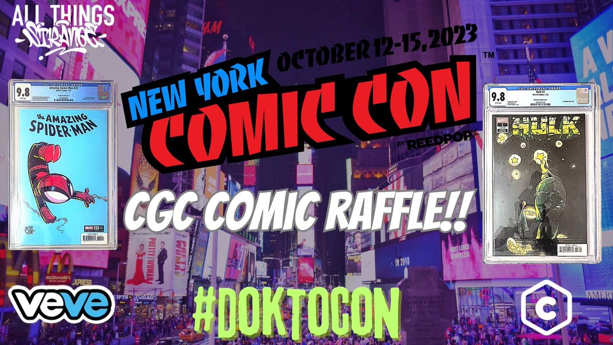 DoktaStrange's tweet photo. Goin Live!! Tonight at 9pm Est.
Last shot at joining the #DokToCon raffle
"2 dope slabs up for grabs"
Appreciate everyone who has showed up and supported my channel 💯💙 #StrangeGang👽
https://t.co/JPoBKZYz6q https://t.co/L1CBG98Zqm