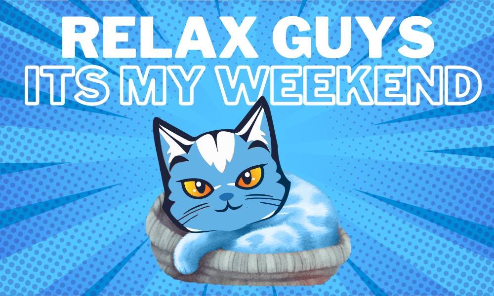 Katcoin_eth's tweet photo. Relax, this weekend belongs to $KATS https://t.co/AgZr4am0aW