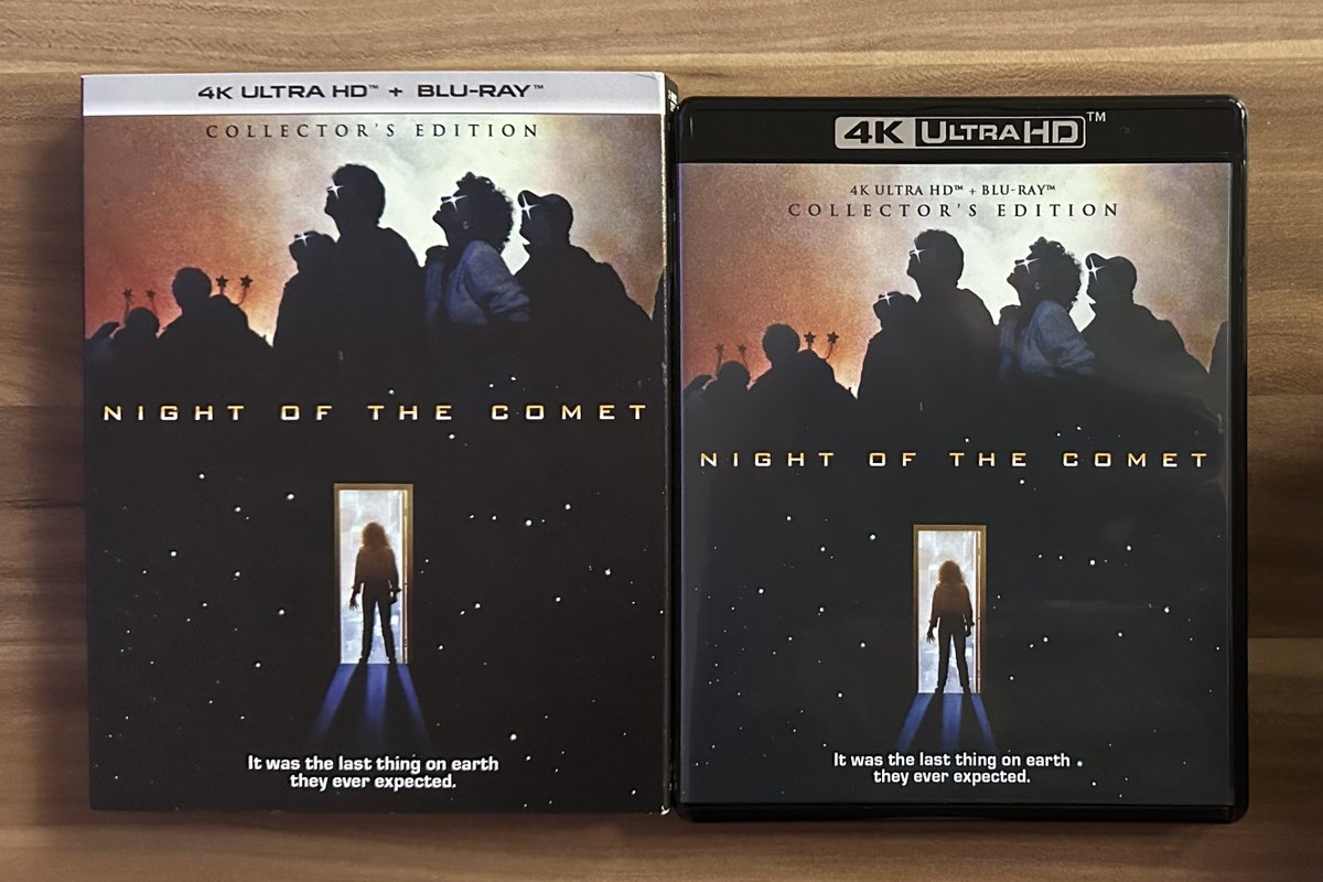 stephenwilson04's tweet image. I ordered Natural Born Killers 4K and this is what arrived instead. I had to keep it (I paid for it, obviously). After the mix up, NBK will be here in a couple of days #nightofthecomet #screamfactory