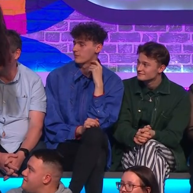 AlfieS12's tweet photo. Winner of BBUK19, Cameron Cole, in the audience of Late &amp; Live!

I know he's a superfan so presumably decided to go of his own accord but I feel like they should've given him a little guest spot or something. #BBUK #BBLL https://t.co/c0ki8clVqe