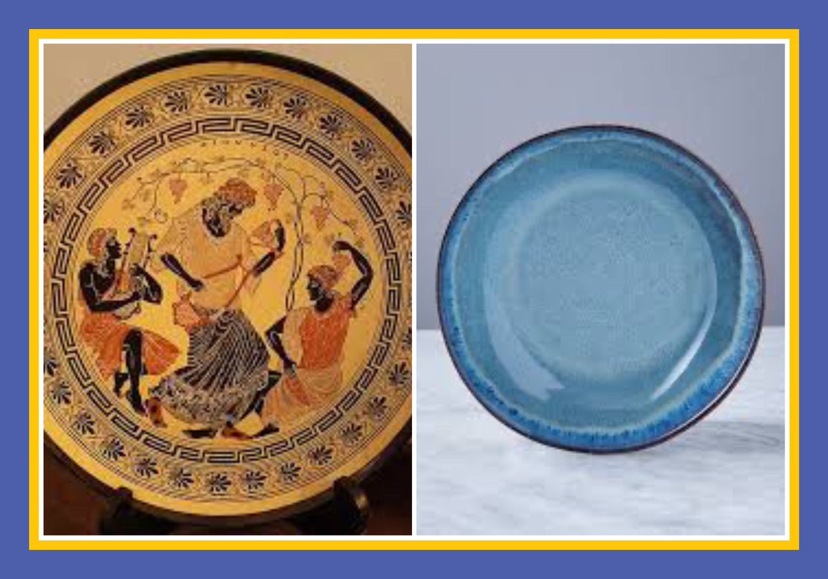 Which would professor of classical archeology Naoíse Mac Sweeney chose—the Ancient Greek plate from a museum or the @hjamesdesign from @dunnesstores? Listen to her “Seamus Plug” and decide! irishstewpodcast.com/NaoiseMacSween…