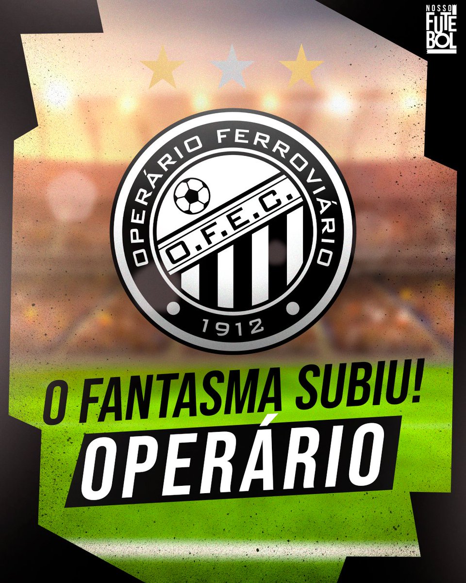SportyNetBrasil's tweet photo. PARABÉNS AO OPERÁRIO POR VOLTAR PARA A SÉRIE B

No critério de GOLS MARCADOS, o Operário superou o São Bernardo e ficou com a segunda vaga

O FANTASMA TÁ ON!

#SérieC2023 https://t.co/fUyavuXpMV
