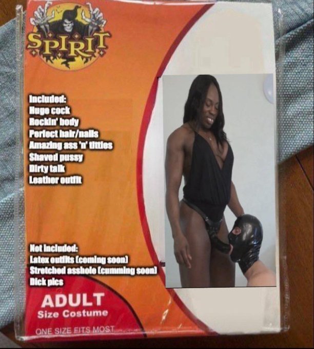 For that Halloween Costume thats bound to be an eye opener try one of these ... slave not included 🤣🤣🤣<a href="/tag/trickortreat"class="tags"><span>#trickortreat</span></a><a href="/tag/hardbody"class="tags"><span>#hardbody</span></a><a href="/tag/funnyasshit"class="tags"><span>#funnyasshit</span></a>