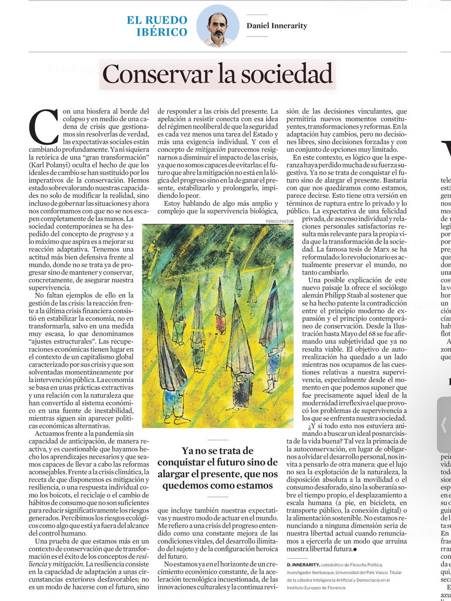 “No estamos renunciando a ninguna dimensión seria de nuestra libertad actual cuando renunciamos a ejercerla de un modo que arruina nuestra libertad futura”. Gracias <a href="/daniInnerarity/">Daniel Innerarity @daniel-innerarity.blsky.social</a>, fue un privilegio contar con tus reflexiones en el <a href="/wscfuture/">World Summit of the Committees of the Future</a> en Montevideo