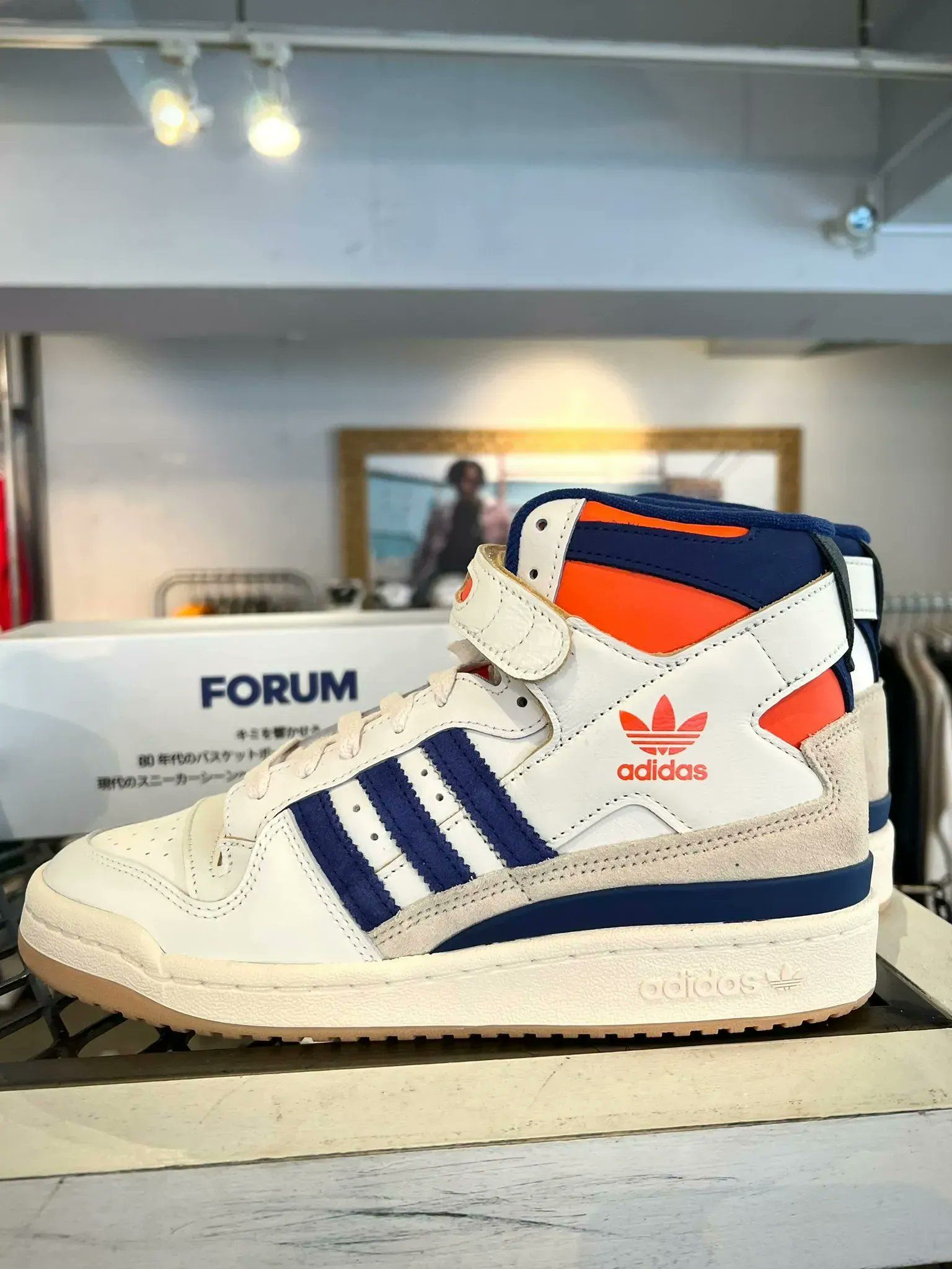KicksFinder on X Ad Vintage look for that next all star game. Available via adidas US adidas Forum 84 High Knicks 78 Free shipping and returns 130 Retail Add to cart for