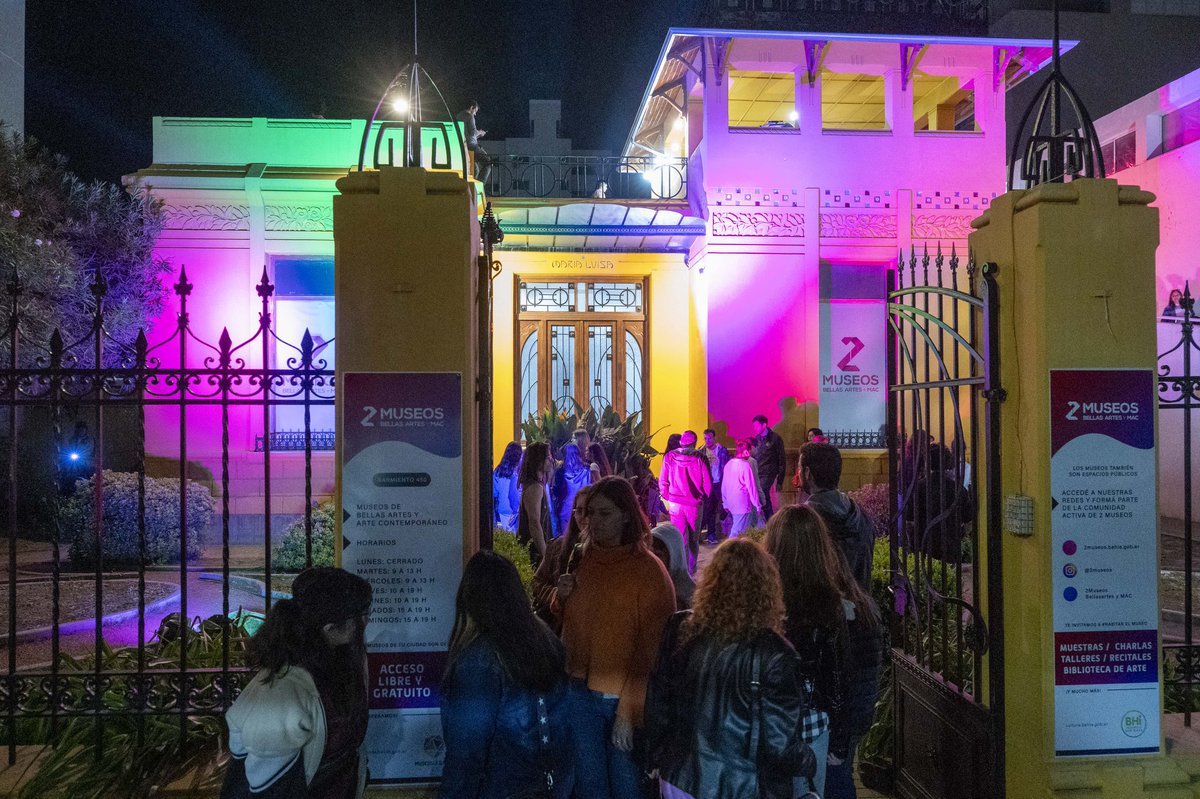Una nueva edición de #LaNocheDeLosMuseos pasó, dónde miles de bahienses disfrutaron de recorridas y actividades en nuestros museos y distintos espacios culturales de la ciudad 🏛️✨