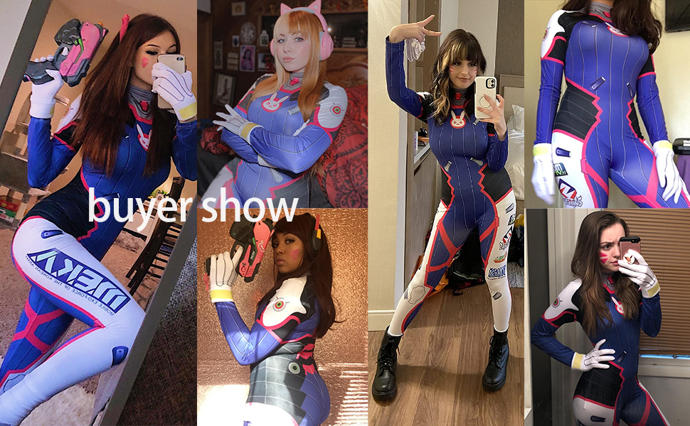 CosplayMediaX's tweet image. DAZCOS US Size Dva Bodysuit Blue Cosplay Costume with Gloves (Medium)
Elastic, Spandex
Package listing: jumpsuit, gloves, socks

Available Here: amzn.to/3y7mMwW

#DVACosplay #costumes