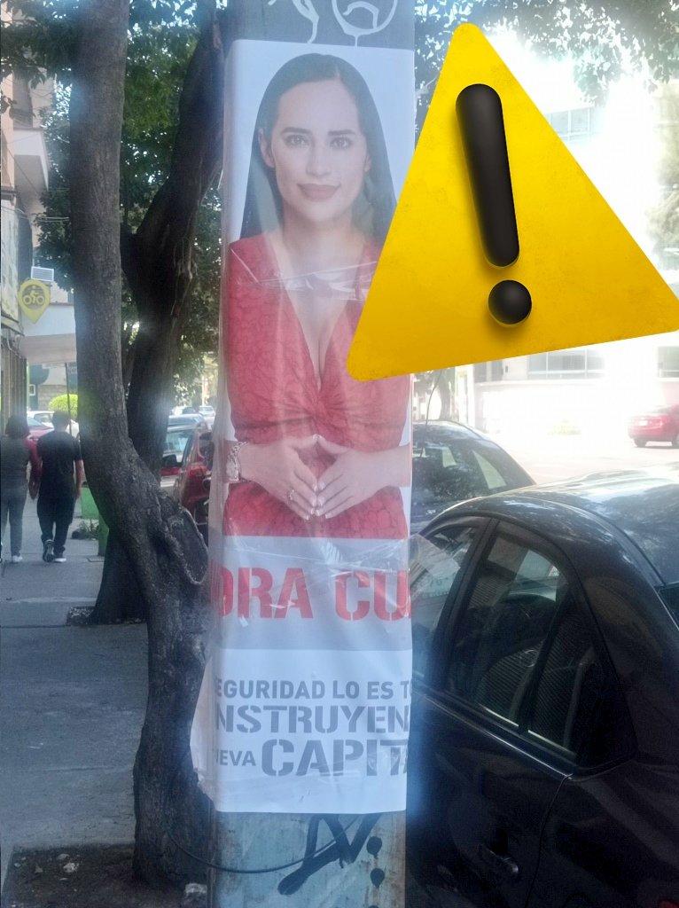 Parque_Mex's tweet photo. ¡Alerta Vecinal! Llamar a extremar precauciones, mentirosa, mediocre, desea imponer su VOLUNTAD con violencia en la ciudad!

Se robó el dinero de la Alcaldía Cuauhtémoc para hacer su publicidad para campaña política. ¡Ya basta! Fuera, Fuera, Fuera! ¡Rata! Sandra Cuevas https://t.co/x1jT3Tv0Yk