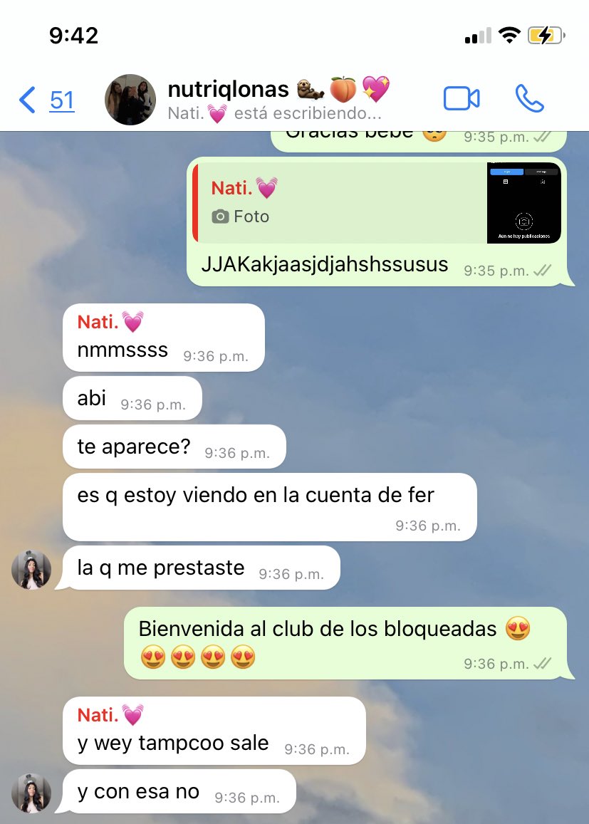 Abi_Espinosa7's tweet image. #bloqueadas