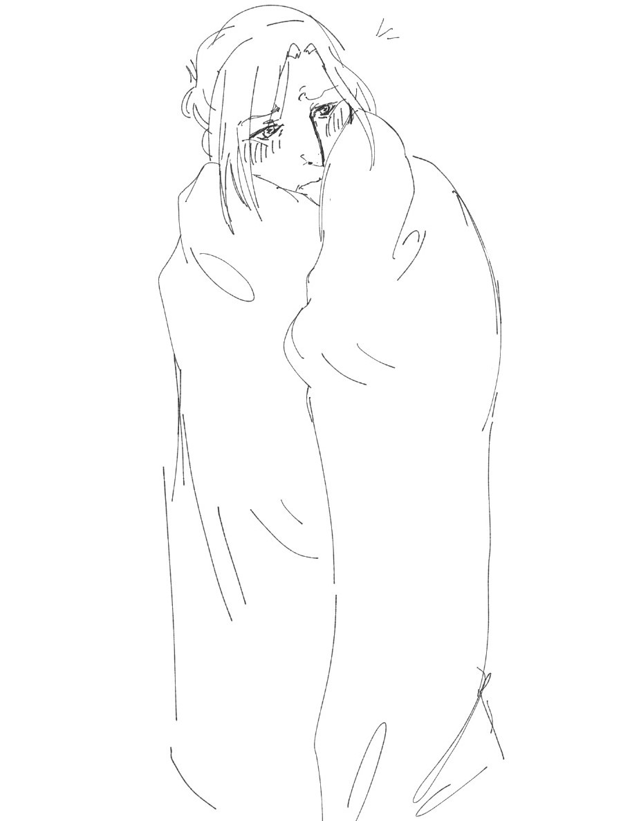 anniesstepstool's tweet photo. cant sleep so have annie in a blanket https://t.co/L8LQn9zOWt