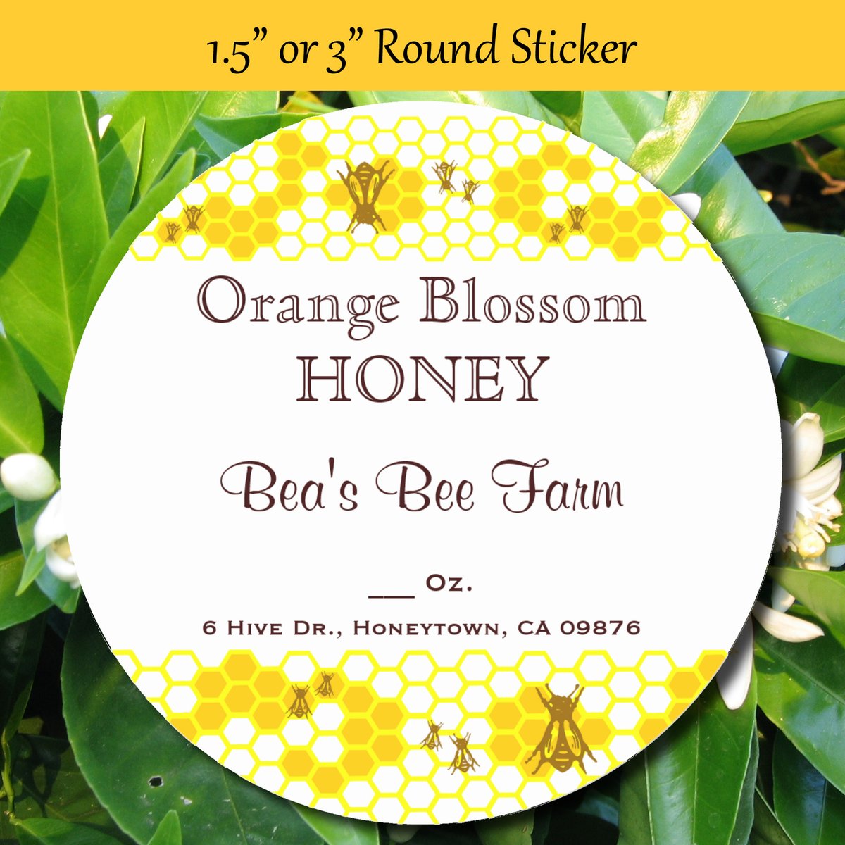 Honey Bee #Honeycomb Custom stickers with vintage art of bees buzzing on a honeycomb with golden #honey, and room for the type, your name, address and weight.
#beekeeping #Zazzle #zazzlemade
zazzle.com/z/adg6iiil?rf=…