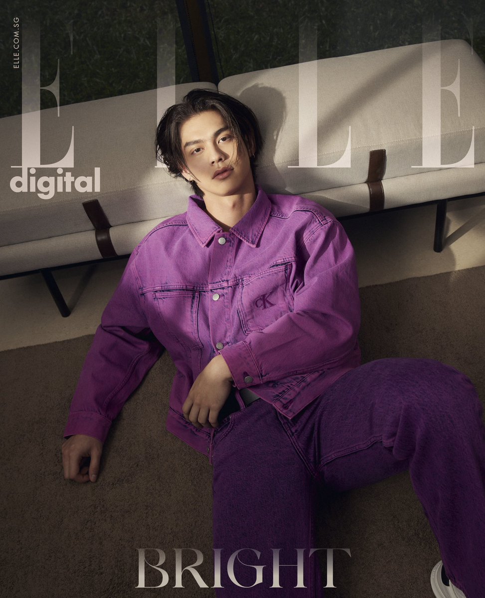 elle_singapore's tweet photo. This Thai superstar needs no introduction, it’s @bbrightvc 💜🔥 Fronting the exclusive digital cover, the multi-hyphenate turns up the charm in @CalvinKlein! Watch this space for more ⚡️ #BrightVachirawit #ไบร์ท #วชิรวิชญ์ ชีวอารี #CalvinKlein

https://t.co/rRZU7DIn7i https://t.co/fIYTNe2gZp