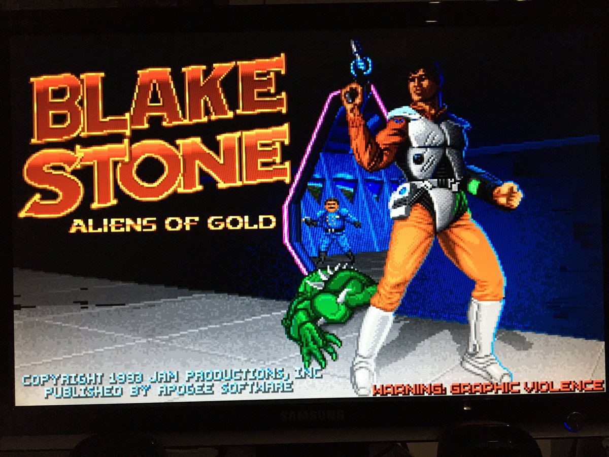 TheColdBoot's tweet image. Got this on sale for under $1 at GOG.  Picked up the other #BlakeStone game as well.