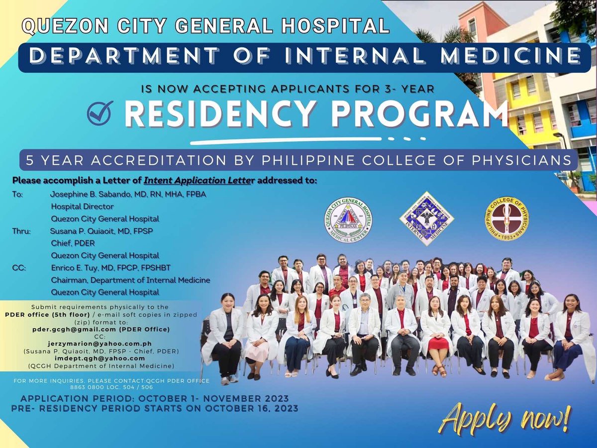 GianAlzaga's tweet photo. few weeks left til we’re on our last year in IM residency huhu parang kahapon lang, di pa kami marunong maginitiate ng Norepi.
Also, apply and join our #IMFearless fam. 🫶 https://t.co/0o2I23xJM8