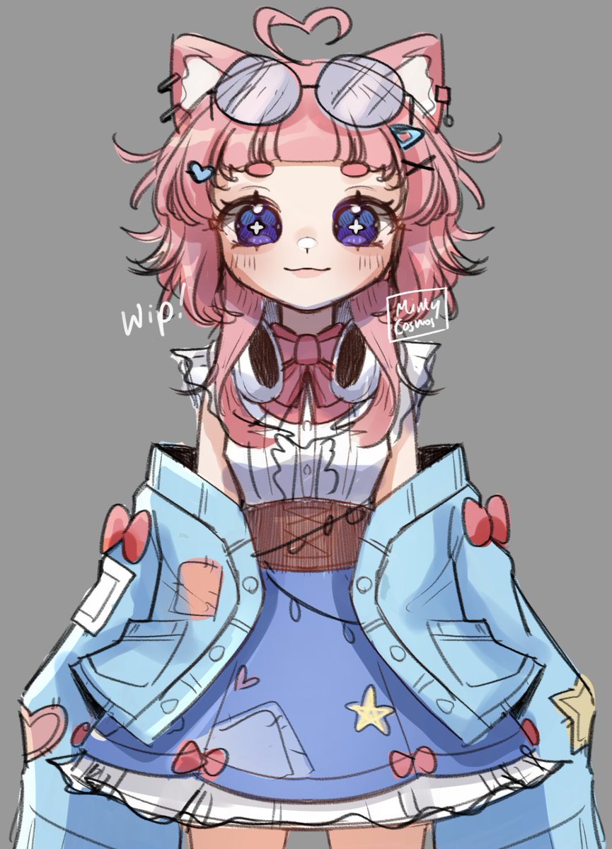 「Working on a couple vtuber adoptables! I」|| Minty 🍄 Live2D |のイラスト