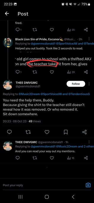 😂😂 They both blocked me immediately after. Ironically the guy asked me if im a hoe when he pulled a hoe