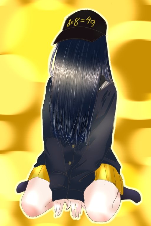 ZStrada's tweet photo. ハハノシキュウさんの黒髪が美し過ぎて久しぶりにお絵描きしてみたし、憧れて自分も先日暗髪にした。 https://t.co/NDar3WohVK