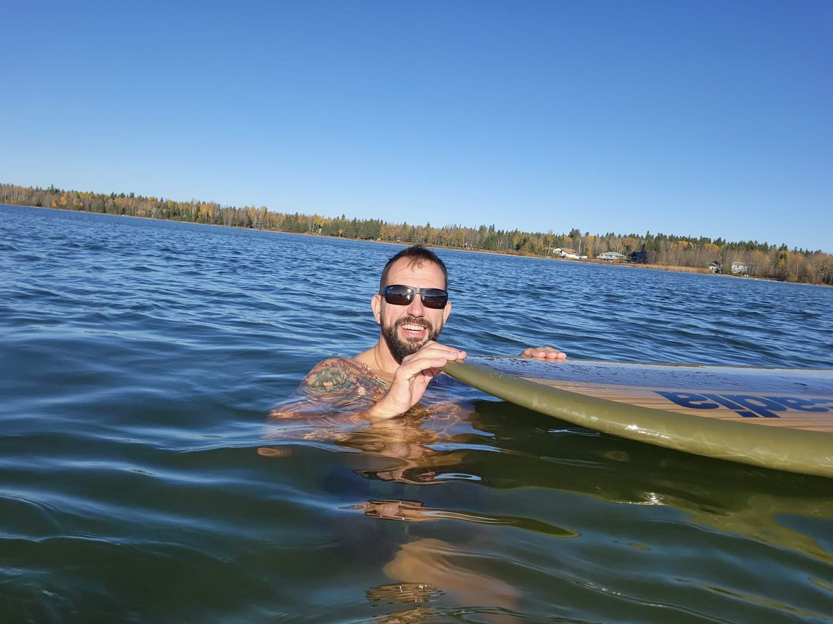 DonSather2's tweet image. Late season paddle and swim. 
#ColdShockProteins
#FreeTherapy