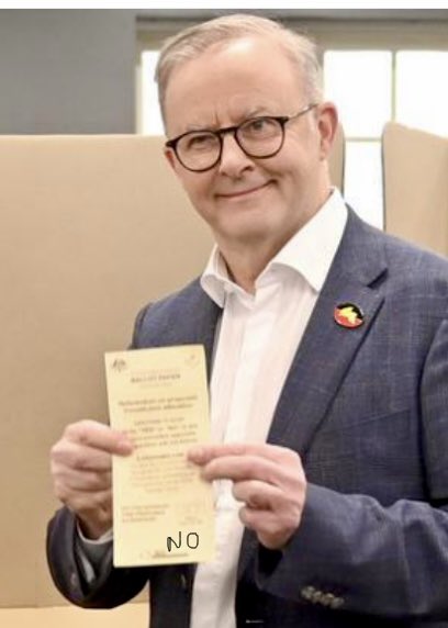 GiggityVJ's tweet photo. @slsandpet @AlboMP #VotesNo https://t.co/eA2HhnlGsD