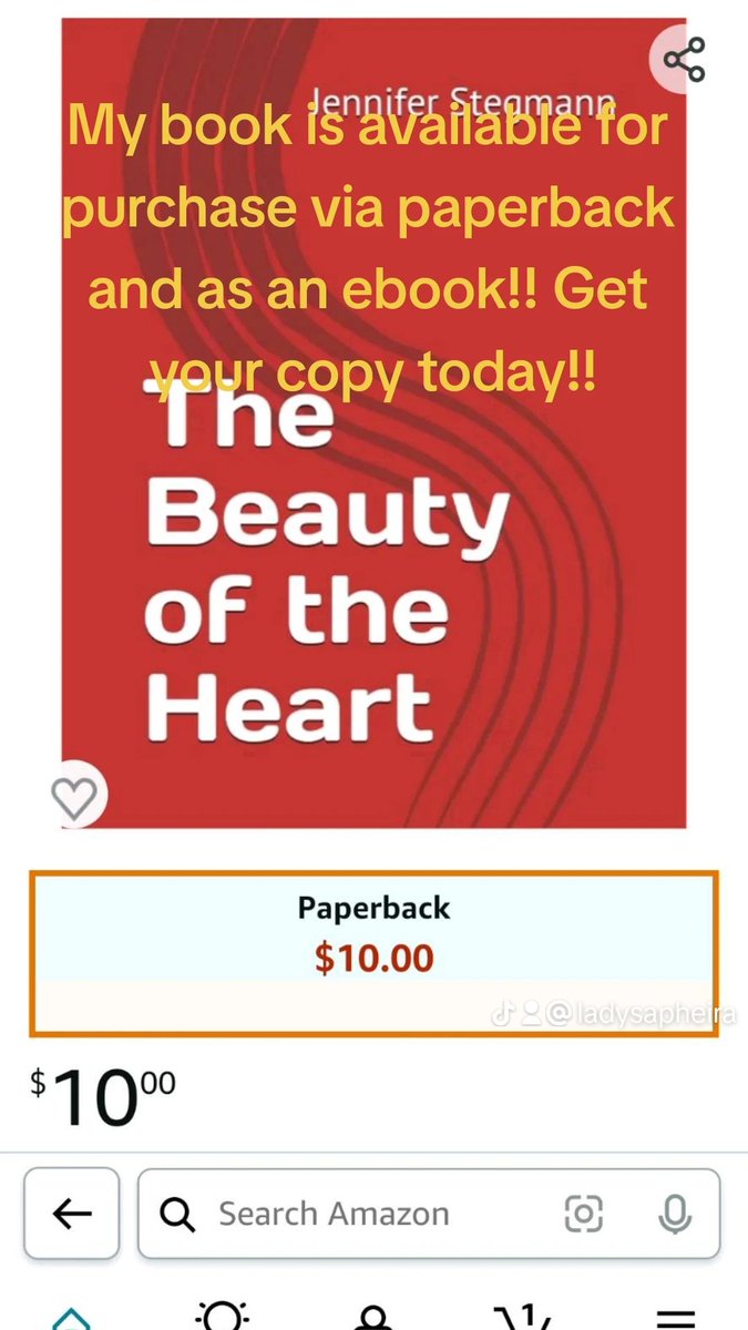 LadySapheira's tweet photo. Both of my books are now availabe for purchase via paperback and ebook! Get yours today!! https://t.co/nOqnp3CUZ9