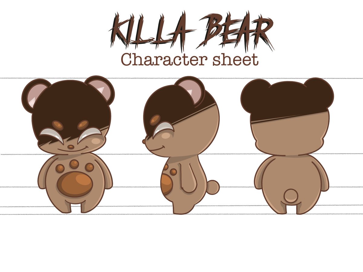 Somebod81041314's tweet photo. Say hello to Killa Bear your cuddly murdering companion!

#art #artwork #gallery #bear #cute #digitalpainting #creativity #Creative #characterdesign #characterart https://t.co/cqWvjwlisU