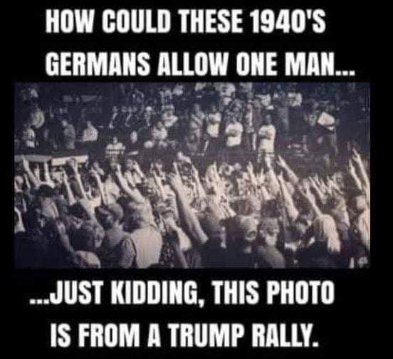 Mary1Kathy's tweet photo. Today's MAGA GOP are the Fourth Reich. They foment fear that government will steal your guns and they promote white supremacy. Their hatefulness knows no bounds.
#VoteBlueToSaveDemocracy
#VoteBlueEveryElection
#VoteBlueForTheChildren
#wtpBLUE #DemVoice1 #Dems4Rights #OBV https://t.co/QLfN3MurwG