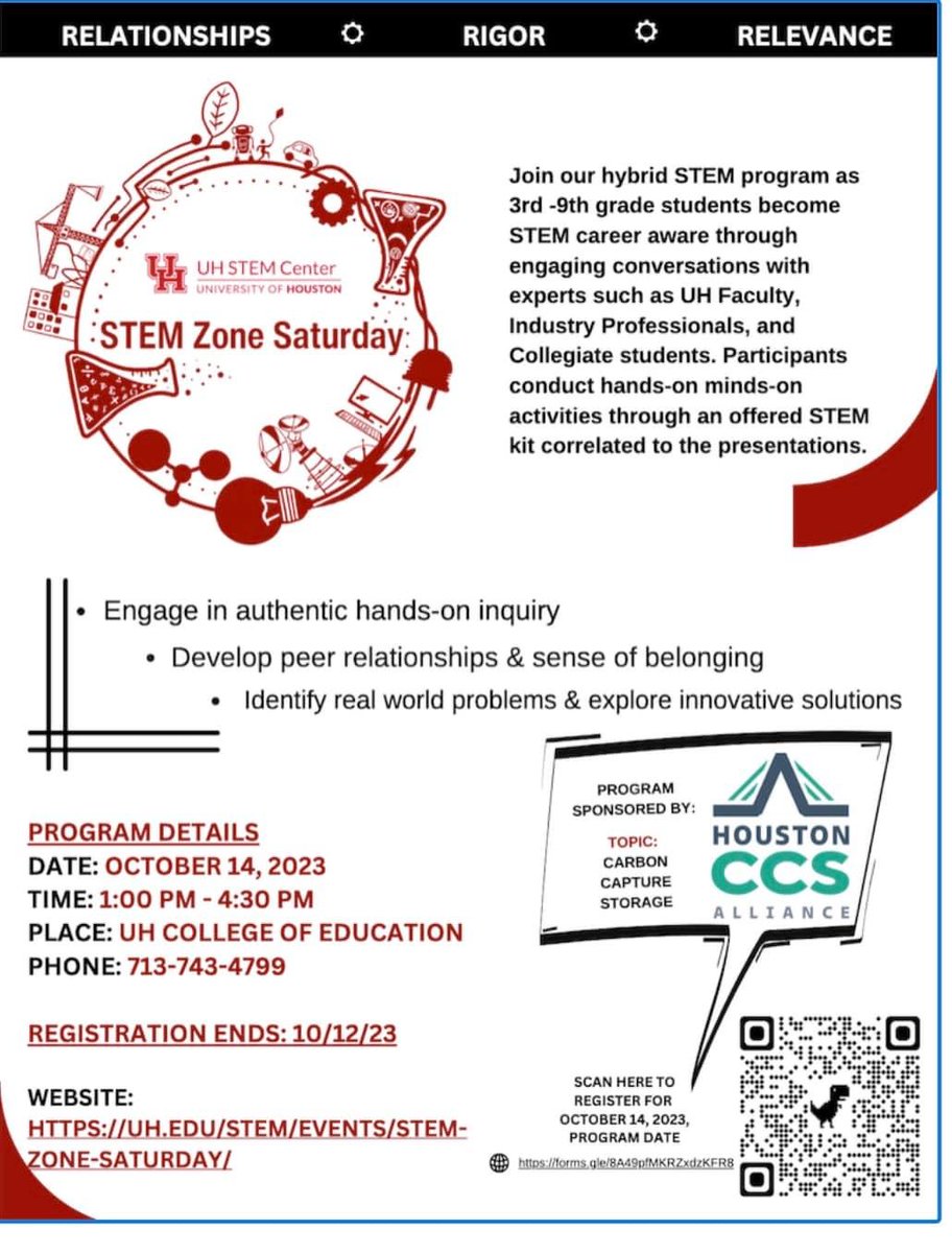 MrsWalker1509's tweet photo. Calling all students in the HISD and surrounding areas…check out this amazing program at UH https://t.co/ADIzesdsz0