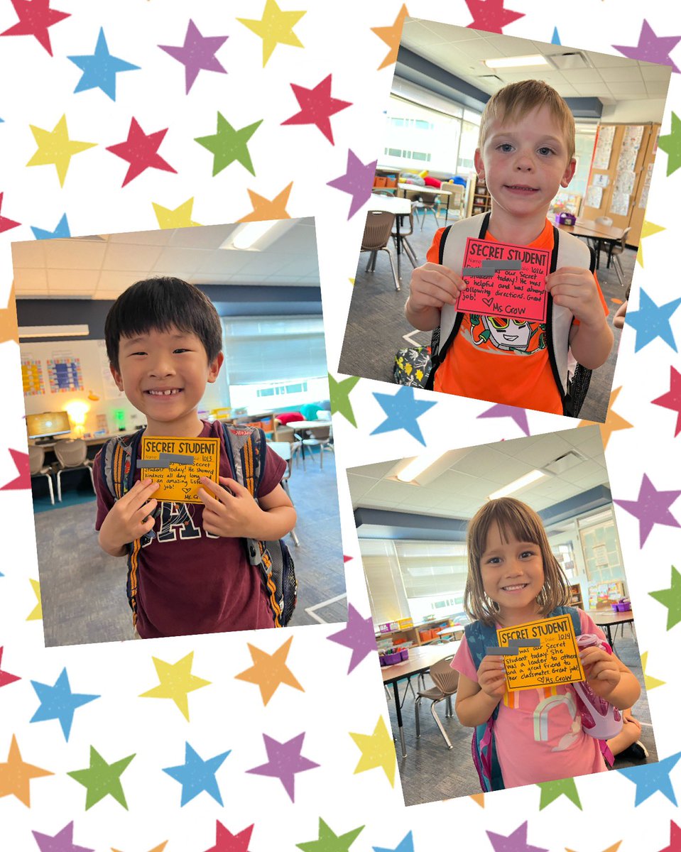 My FANTASTIC Secret Students! I truly love the smiles these kiddos have when I announce them to our class. It’s one of my favorite things! #bengalpride