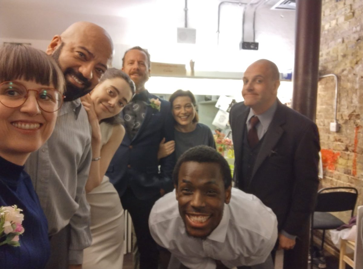 Spent the summer yelling at Jonny Lee Miller. Can recommend.

Thanks <a href="/AlmeidaTheatre/">Almeida Theatre</a> for having us. What a blast.