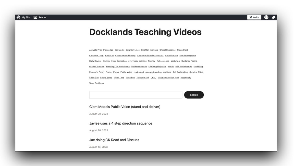 We're building DocklandsTV, an in-house digital library of teaching footage -- because watching our teachers in action forms a critical part of our professional learning program. Keen to be part of it? Search "Docklands" on Recruitment Online and join us in 2024.