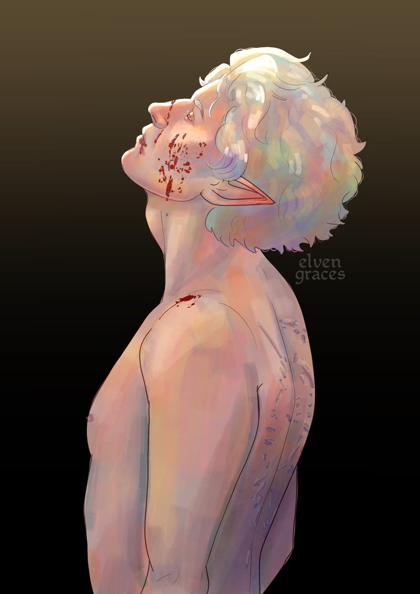 elvengraces's tweet image. spare a retweet for a starving artists for their birthday? 👉👈

i'm nova and i like drawing elves 🫶