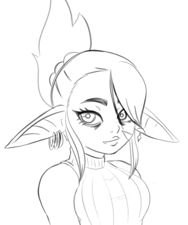 Squidcap's tweet photo. doodling another Voya after a long time #DiceFunk https://t.co/bMaYrwWmZZ