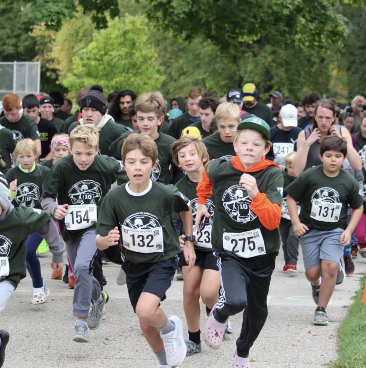 Thank you to everyone who came out to the Run for Trey…we continue to have the utmost gratitude to friends, family, and community near and far for remembering our son, and creating hope for a safer future. Make safe decisions! #runfortrey