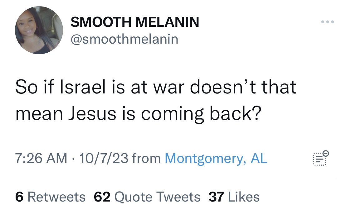 holy shit it’s just occurring to me that there are people who aren’t aware others believe this.