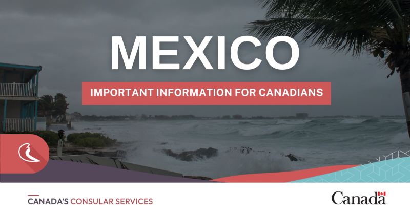 TravelGoC's tweet photo. We are currently tracking tropical storm #Lidia which is likely to become a hurricane and pass through the #IslasMarias to the west coast of #Mexico, on October 10.
For any further updates, check our travel advice page regularly: