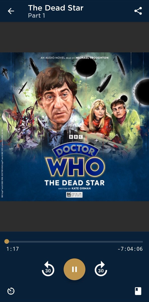 GallifreysMWPod's tweet image. I am really enjoying this audio book. @bigfinish #DoctorWho #2ndDoctor