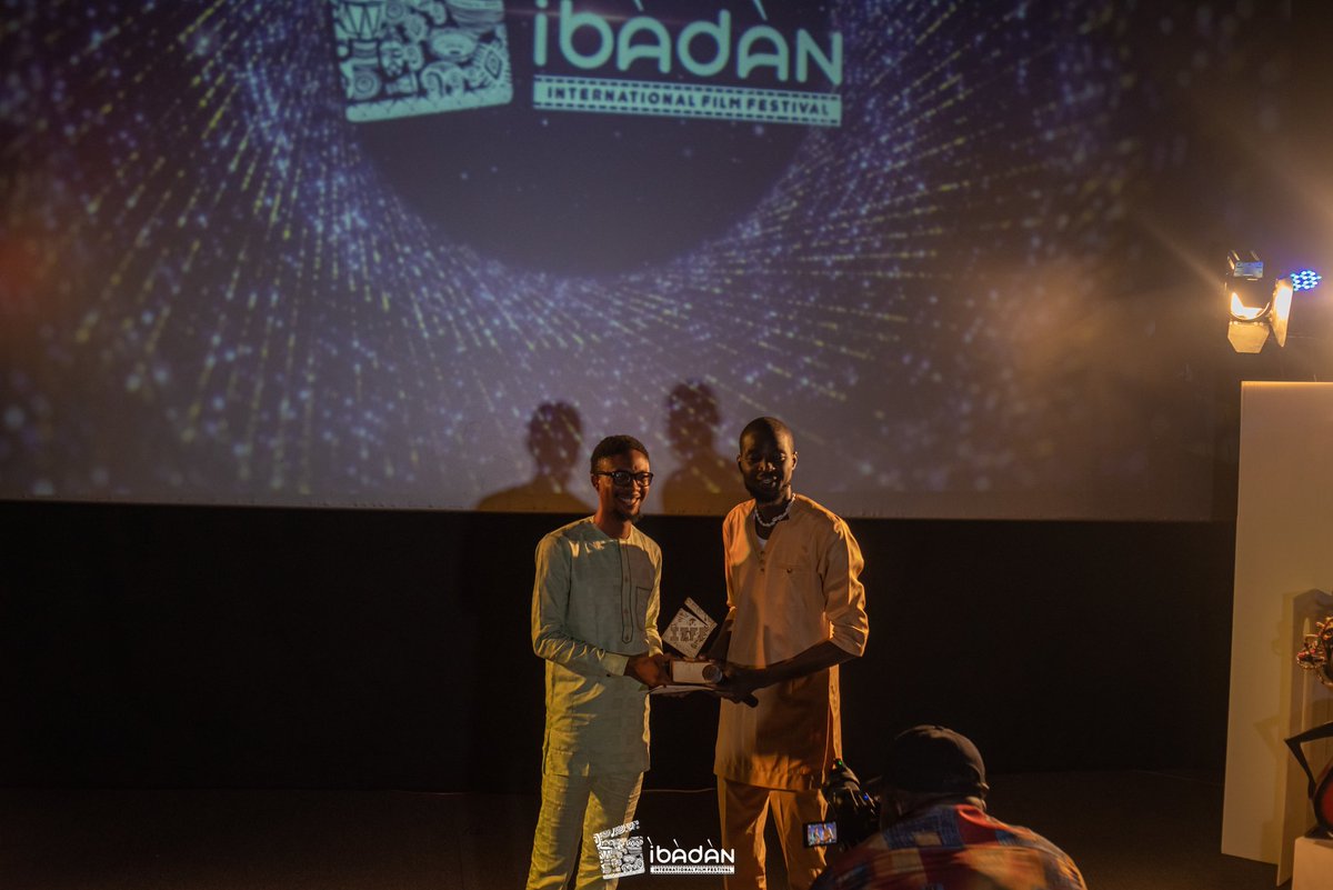 IBADAN INTERNATIONAL FILM FESTIVAL 2023

Two weeks ago, I had the honor of gracing the stage to present the award for some of the winners in the chosen categories at the Ibadan International Film Festival tagged 'ThinkLocal ShootGlobal'.