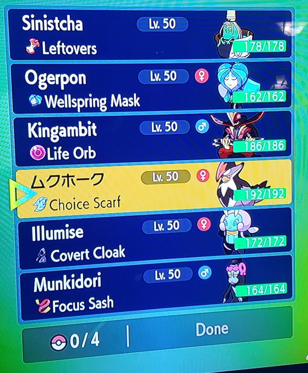 TheAshAttacks's tweet image. Finished the #Kitakami Prologue. Not super thrilled, but the team was a lot of fun. Anyone even read team reports anymore? #Pokemon #VGC