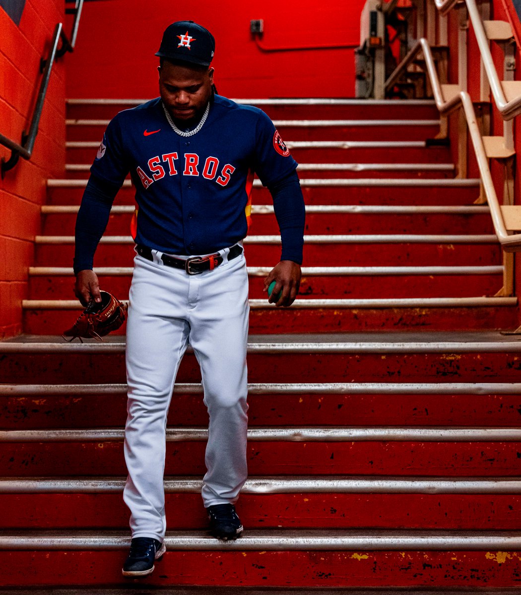 astros's tweet photo. On Framber Day, we wear navy. https://t.co/cMwXsGfPTx