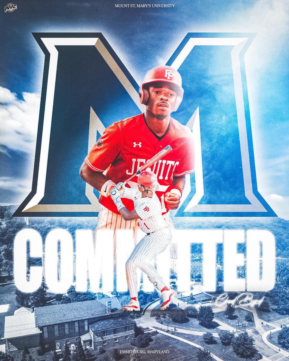 I am blessed, and grateful to announce my commitment to play Division 1 baseball at Mount St Mary’s University. Grateful for this opportunity and can’t wait to get to work #AGTG #themount #Mountaineers #D1
<a href="/CoachLeoni/">Frank Leoni</a> <a href="/CoachGage_bsb/">Dave Gage</a> <a href="/calberman35/">Cal Berman</a> <a href="/AaronTarr4/">Aaron Tarr</a>