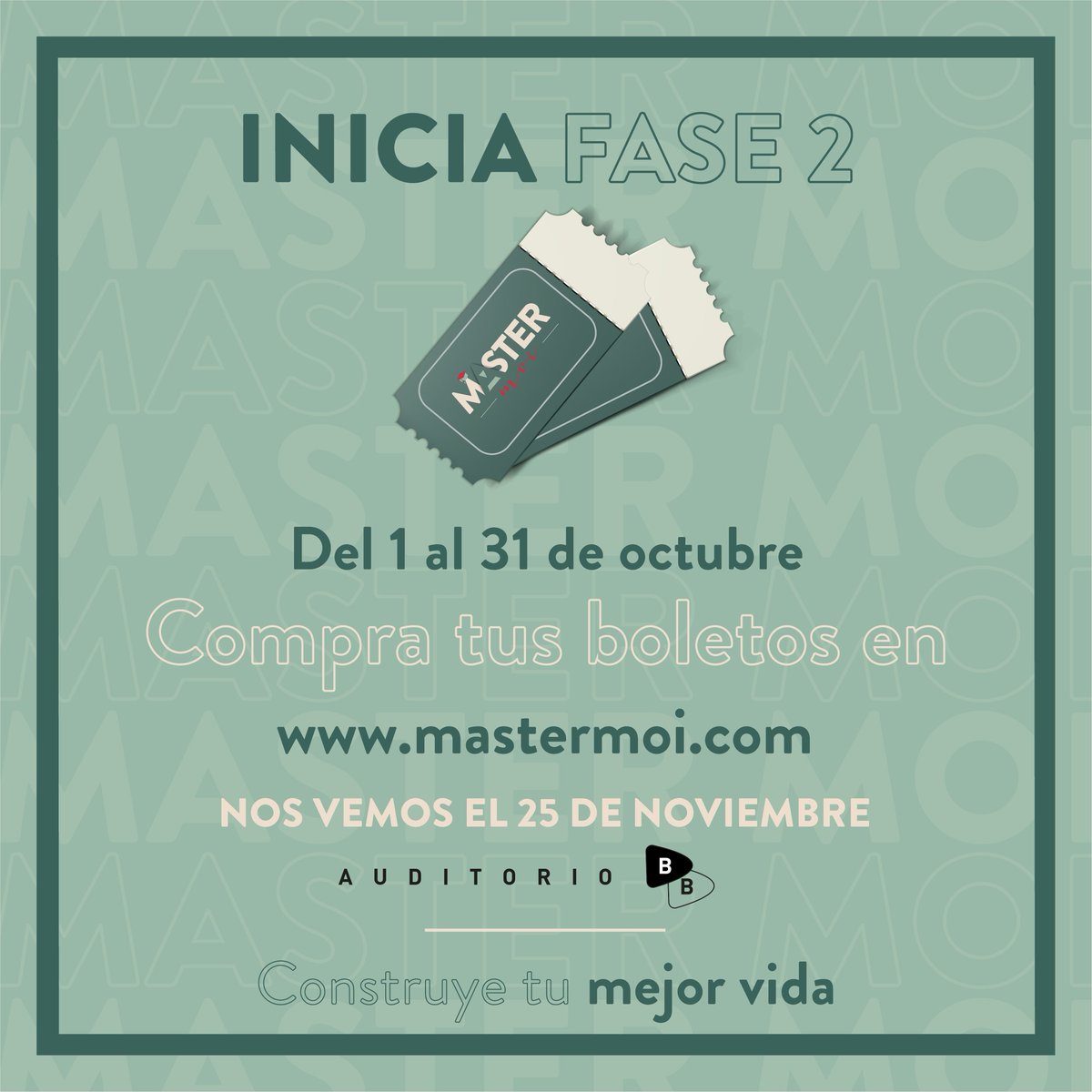 revistamoi's tweet photo. ¡Estamos en Fase 2! Si quieres lograr la vida que quieres y aprender a sanar en el amor, salud, pareja, dinero y familia... Entra a https://t.co/OmIQjW9d2I y compra tus boletos ¡Ya! 

#Mastermoi2023 #SextaEdicion #fase2 #revistamoi https://t.co/BEkLSosrcS