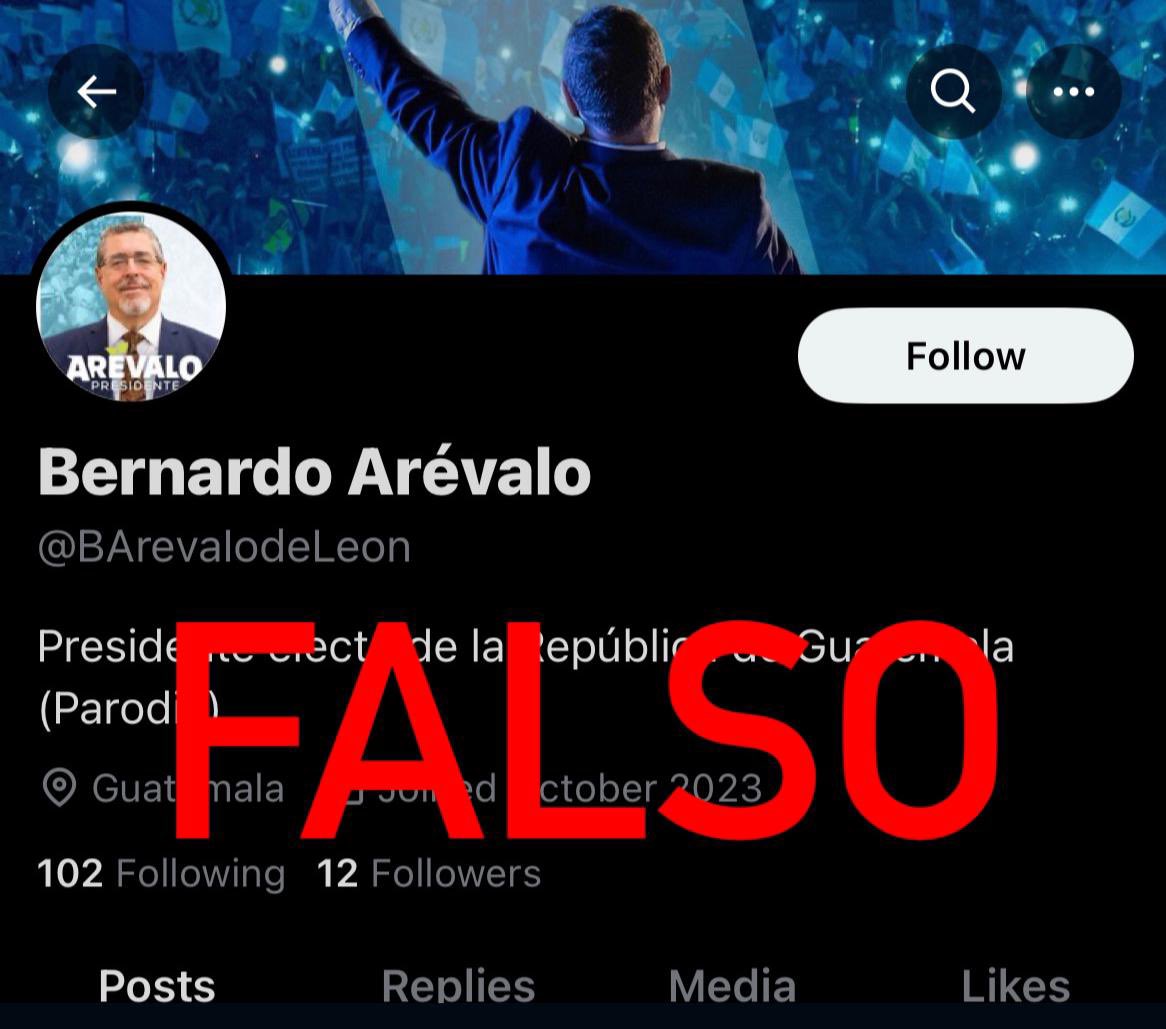 Esta cuenta falsa está esparciendo desinformación bajo mi nombre y les pido ayuda para denunciarla.

Esta es mi única cuenta oficial en twitter.