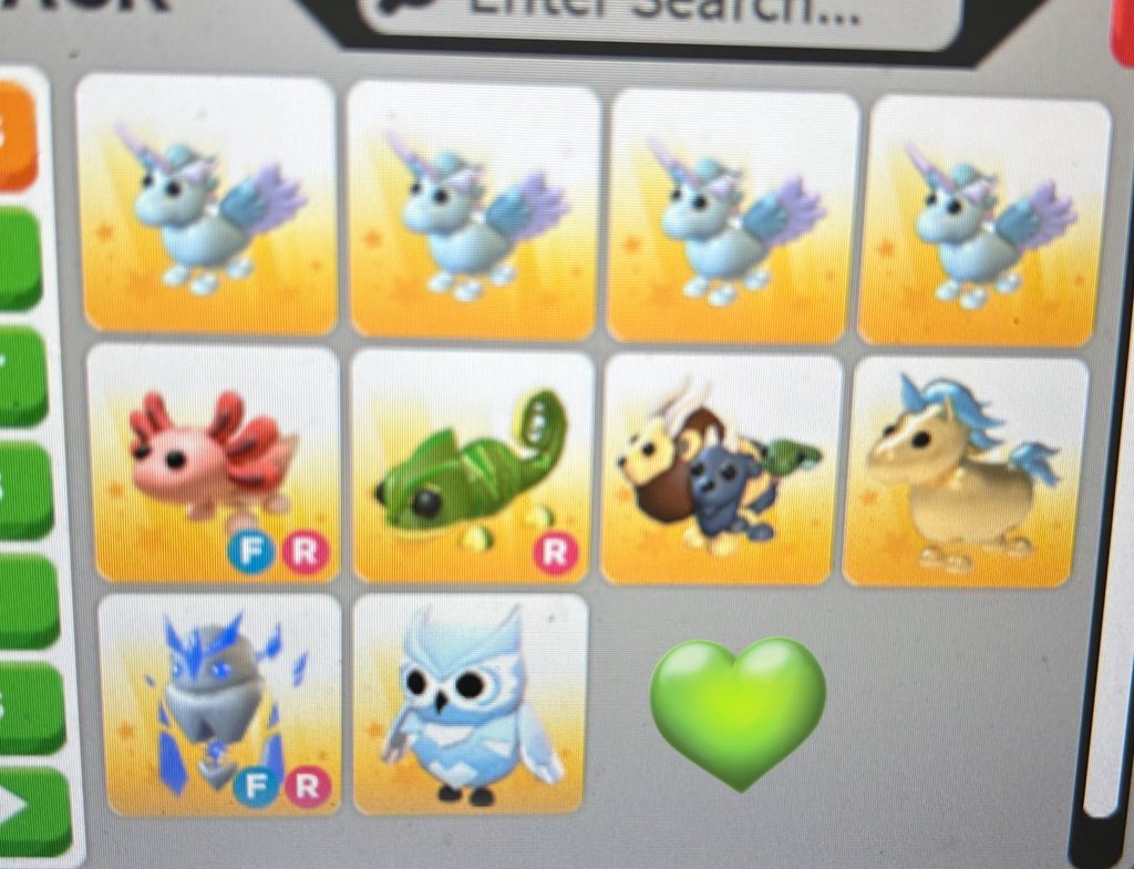 ConnorL62108644's tweet photo. Looking at offer for these adopt me Pets 

Not looking for cash or cross trades 

❤️- Full grown 
🧡-Post teen 
💛 - Teen
💚-Pre teen
💙- Junior 
💜- Newborns 

#adoptme #Adoptmetrades #adoptmetrading #adoptmetrade #adoptmeoffers #adoptmeoffer https://t.co/VfPUu6TfSr