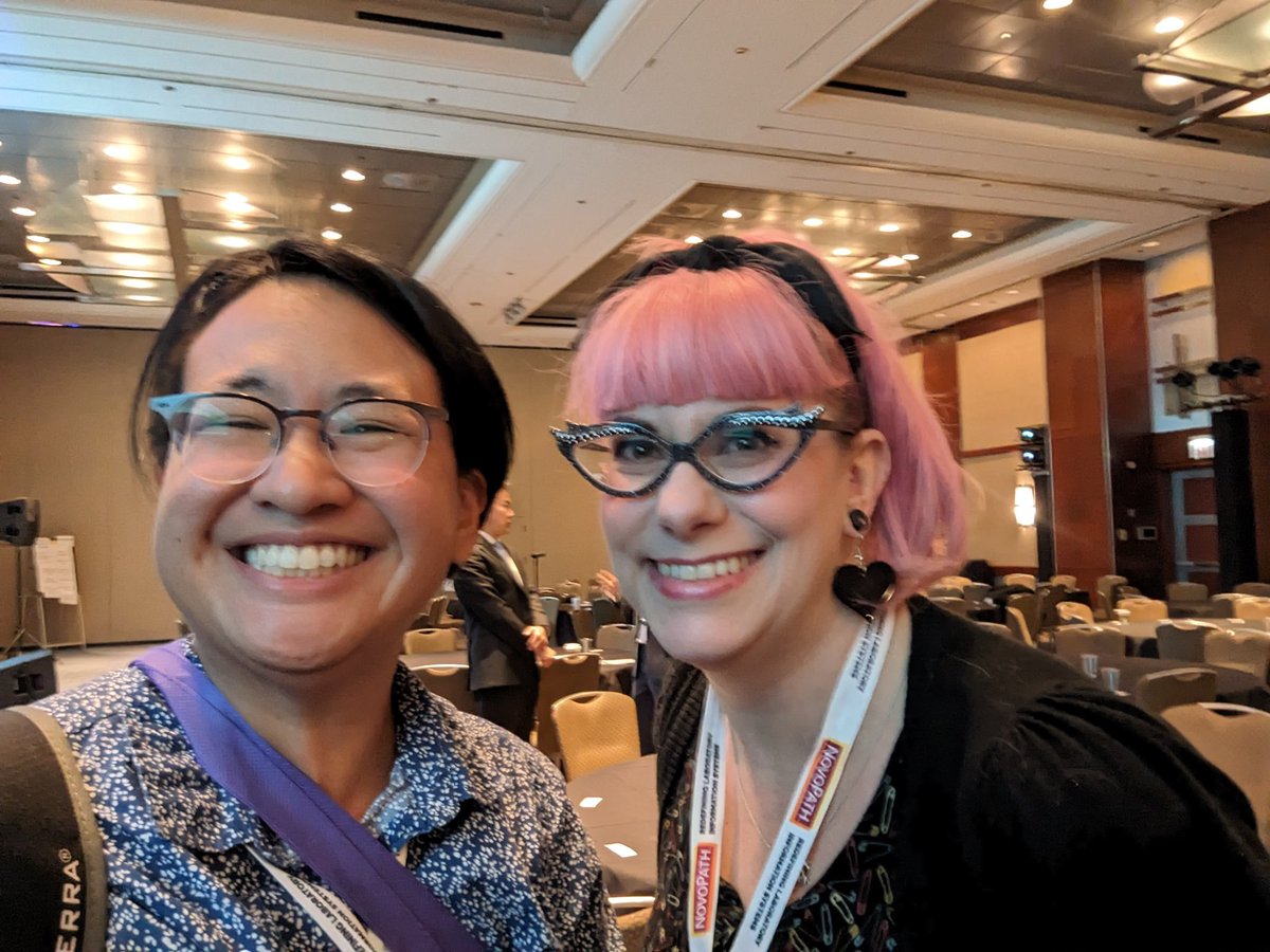 Had a great conference filled weekend at both #CAP23 and #ASDP in Chicago with both old and new friends 😁 also finally got to meet <a href="/KMirza/">Kamran Mirza MD PhD - کامران مرزا</a> in person!