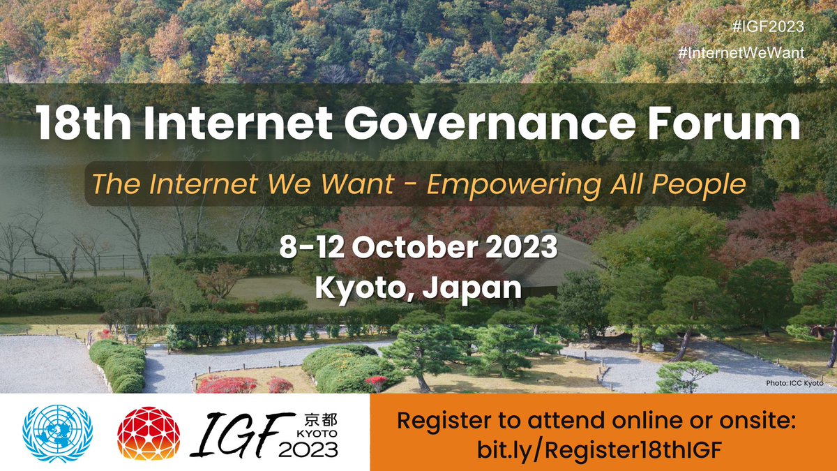 usuariosdigital's tweet image. Inicia el #IGF2023 en Kyoto, Japón
#バーチャル美少女ねむ　 

Cronograma: intgovforum.org/en/filedepot_d…