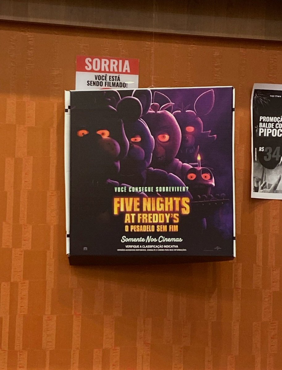 Five Nights at Freddy's é a grande estreia do Cinemark